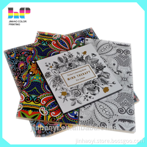 cheap CMYK softcover hot stamping book printing service/softcover book printing
